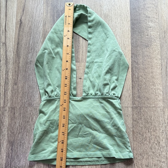 Zara Pantone  Green Halter Top and Shorts size s - Picture 8 of 8
